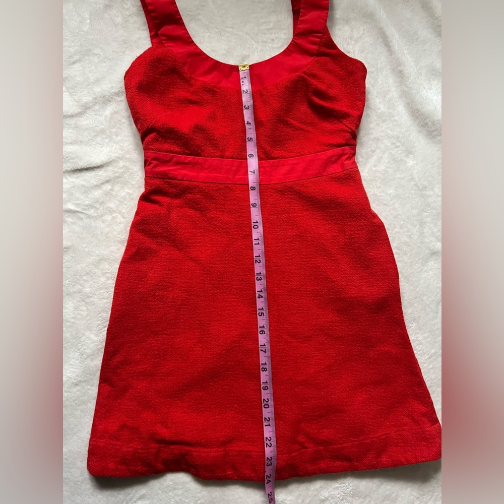 Burnt orange short dress size 0 - Picture 3 of 6